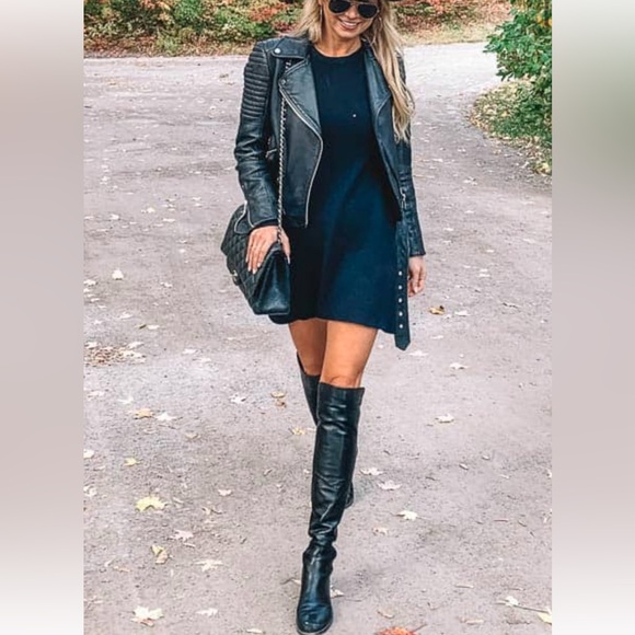 NWT Stuart Weitzman Over The Knee City Boot in Carbone Sz 11.5 - Picture 1 of 16